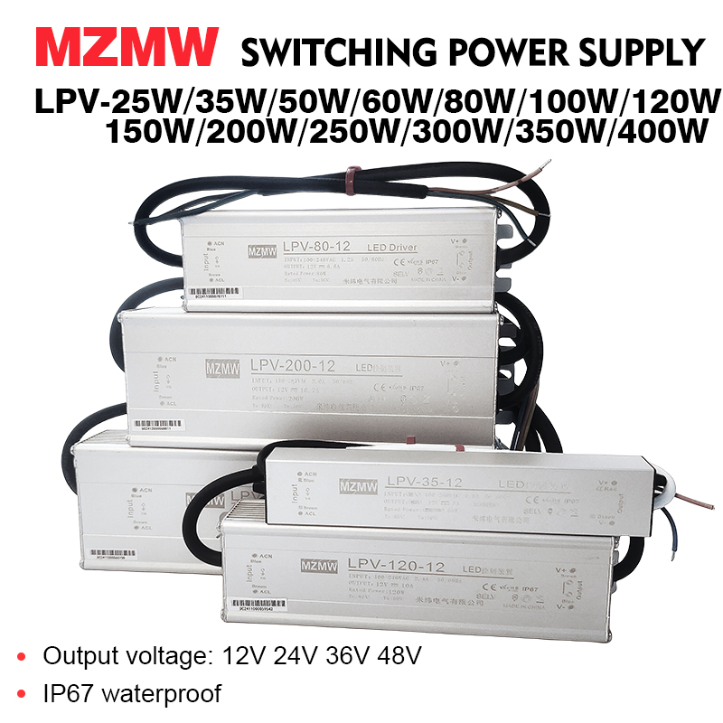 Outdoor Lighting Transformer Box - MZMW IP67 catu daya sakelar LED