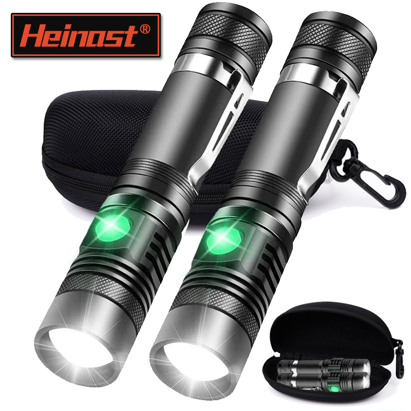 Outdoor Lighting For Home - Senter Tangan T6 Isi Ulang Menggunakan