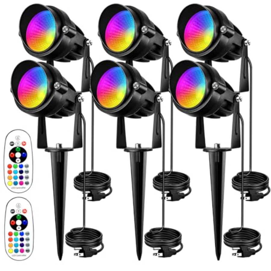Color Changing Outdoor - Lampu Sorot Luar Ruangan RGB 10W
