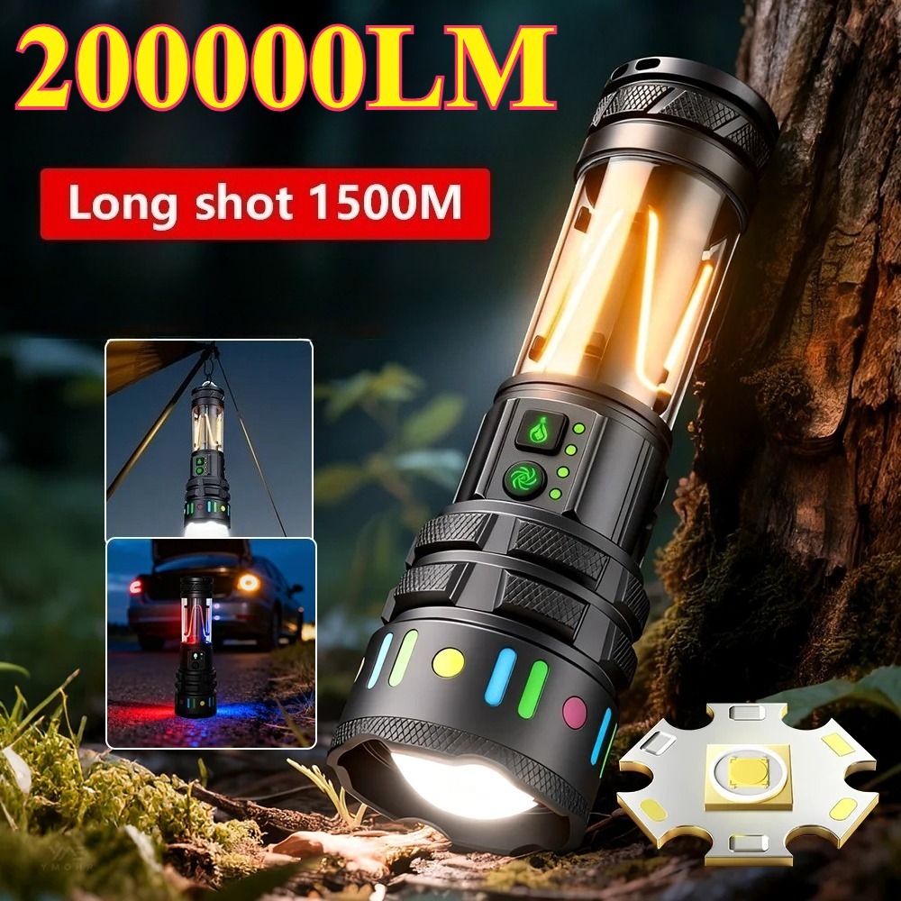 Outdoor Lighting Types - Senter LED Ultra Terang yang Kuat,