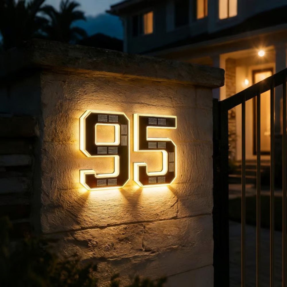 Outdoor Lighting Experts - Lampu Nomor Rumah LED Tanda Alamat