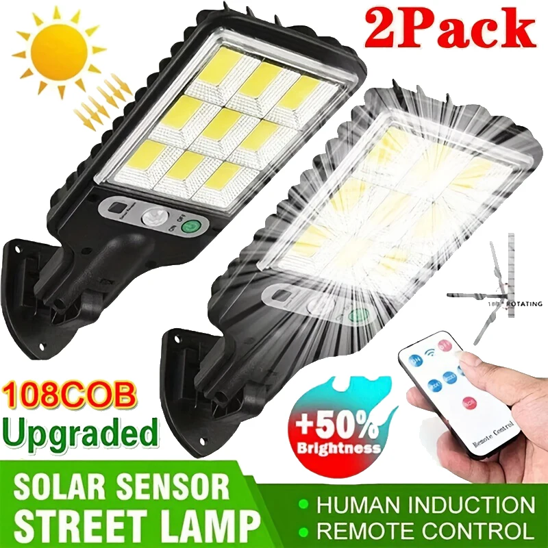Outdoor Lighting Under Pergola - Lampu Dinding LED Tenaga Surya Luar