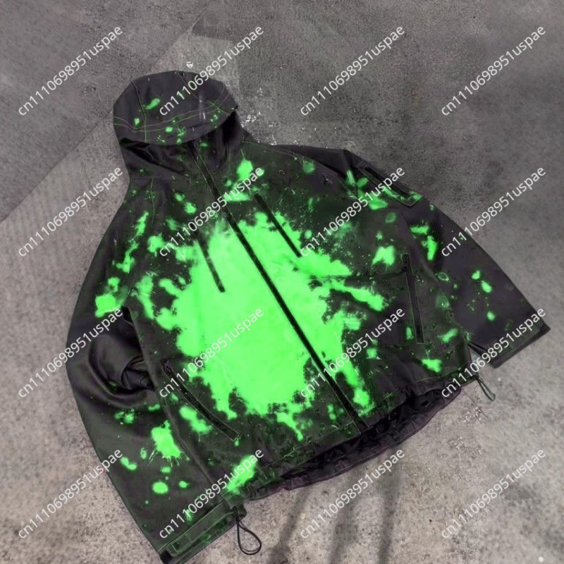 Color Changing Outdoor - Jaket Tahan Air Termokromik Pria/Wanita, Mantel