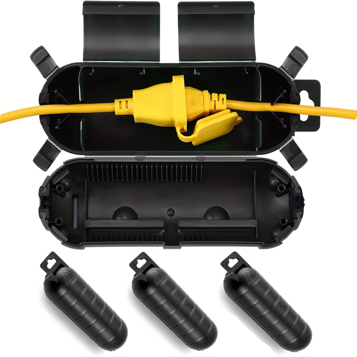 Outdoor Lighting Extension Cable - Tutup keamanan pelindung koneksi steker kabel