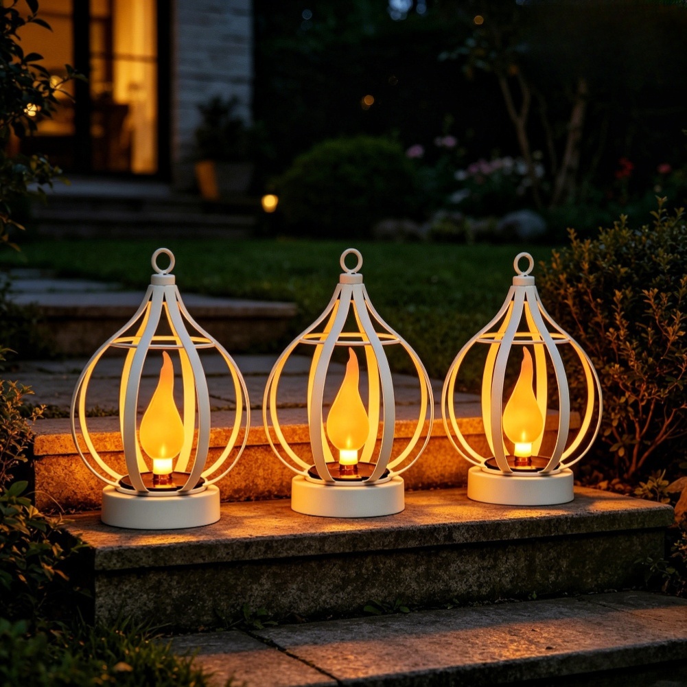 Solar Lantern Hanging - Lampu Surya Luar Ruangan IP65 Tahan