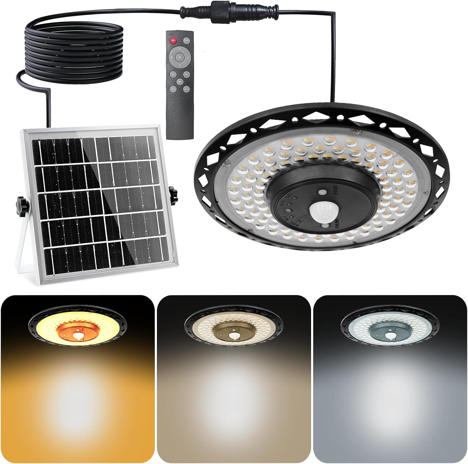 Outdoor Lighting Experts - Lampu Jalan UFO Surya Luar Ruangan,