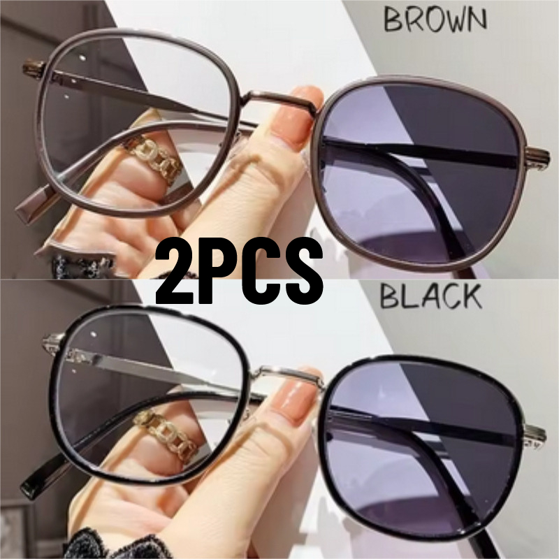Color Changing Outdoor - 2 Pasang Kacamata Berubah Warna Logam