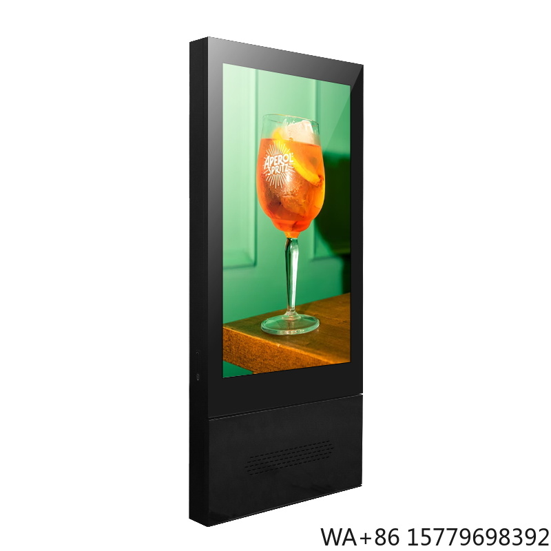 Color Changing Outdoor - Pemutar Iklan LCD Aluminium Terbaru, Signage