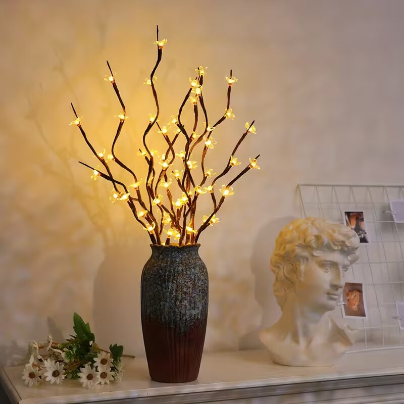 Outdoor Lighting For Home - 1/2 Buah 20LED Lampu Cabang Pohon