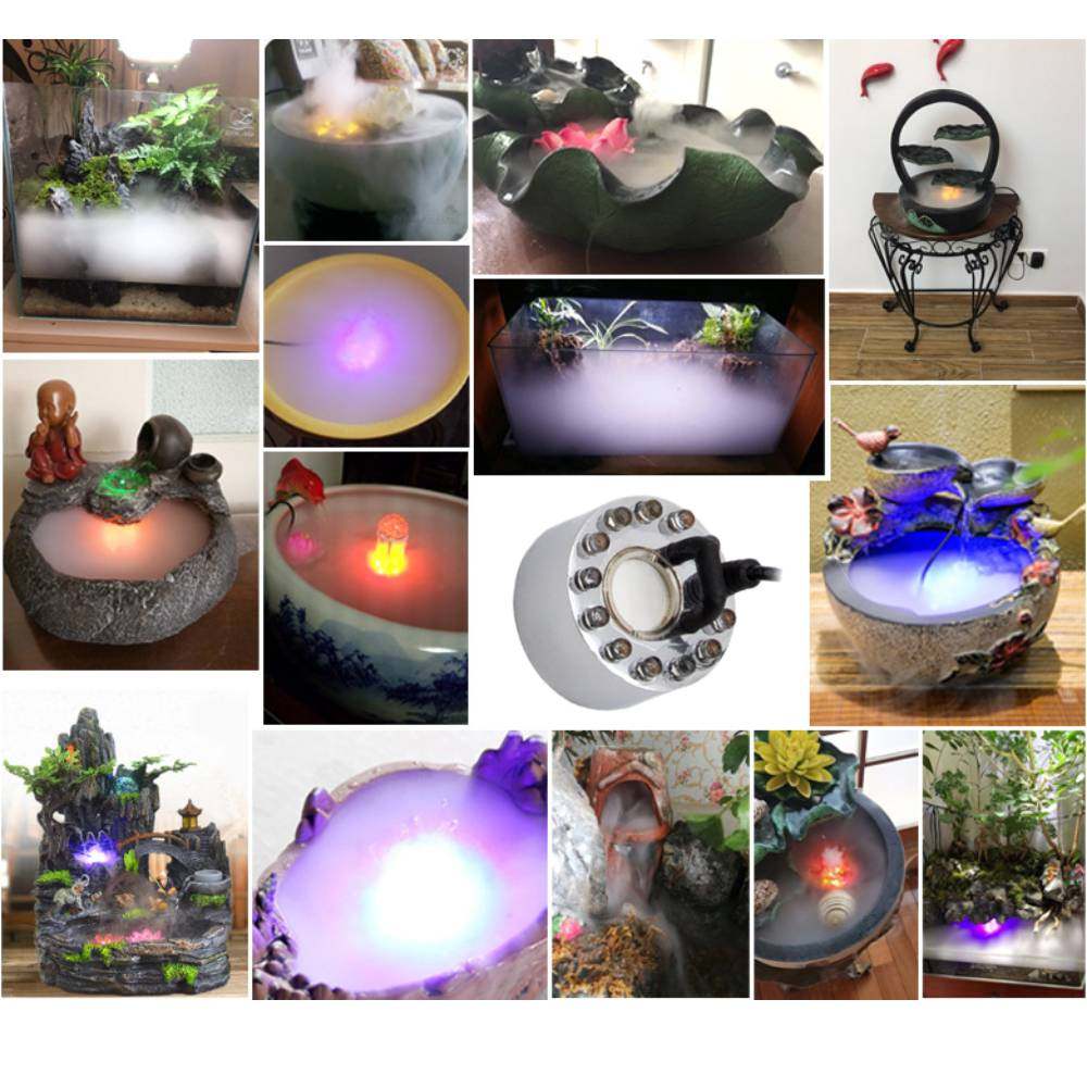 Color Changing Outdoor - 12-LED Lampu Warna-warni Tahan Air Pembuat