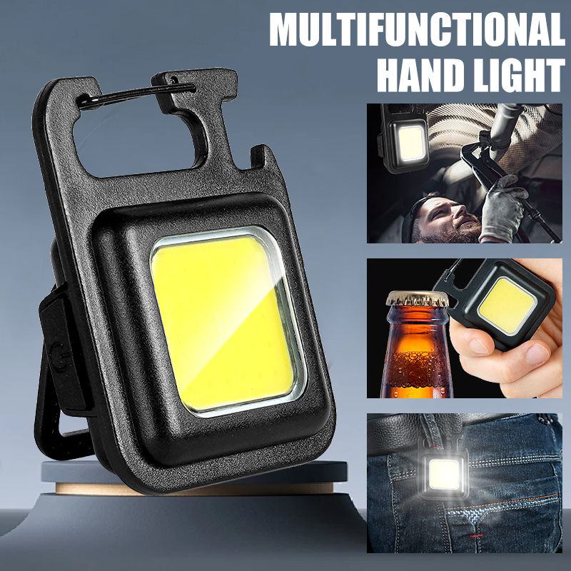 Outdoor Lighting Types - Senter Gantungan Kunci MINI COB Super