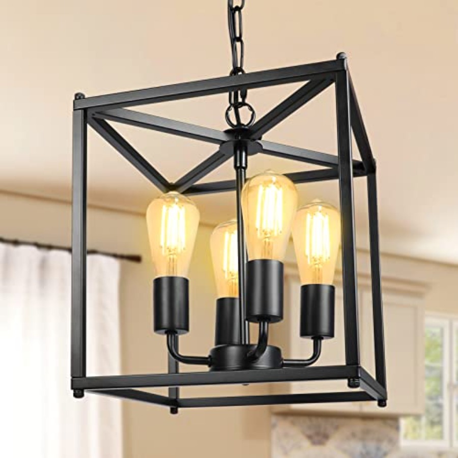 Lampu Gantung Farmhouse 4-Lamp - Solar Lantern Hanging ulasan dan harga