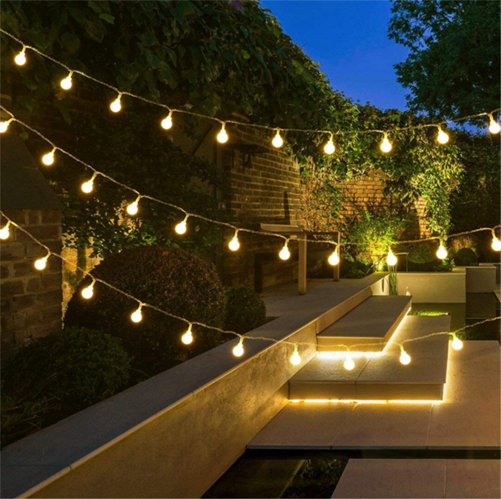Lampu String Tenaga Surya/USB/ - Outdoor Lighting Garden ulasan dan harga