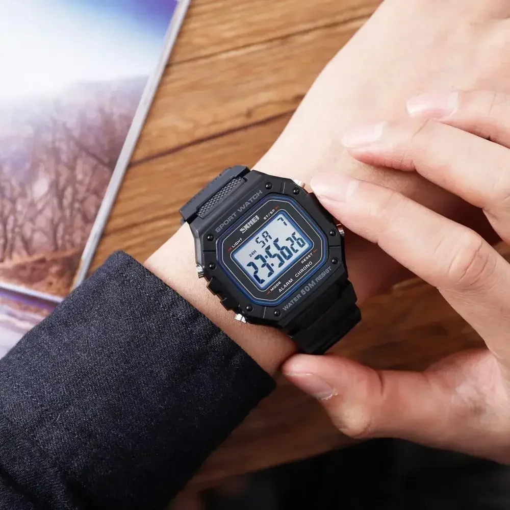 SKMEI 1496 montre homme jam ta - Outdoor Lighting For Steps ulasan dan harga