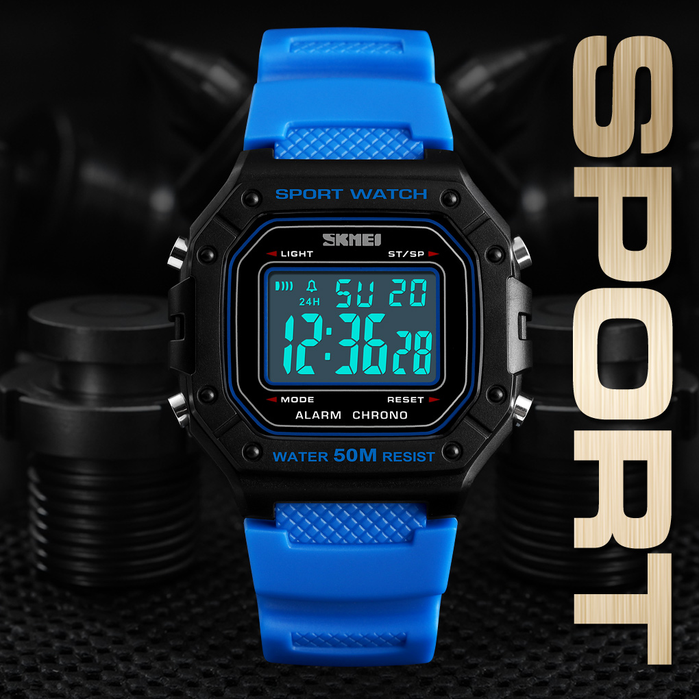 SKMEI 1496 montre homme jam ta - Outdoor Lighting For Steps ulasan dan harga