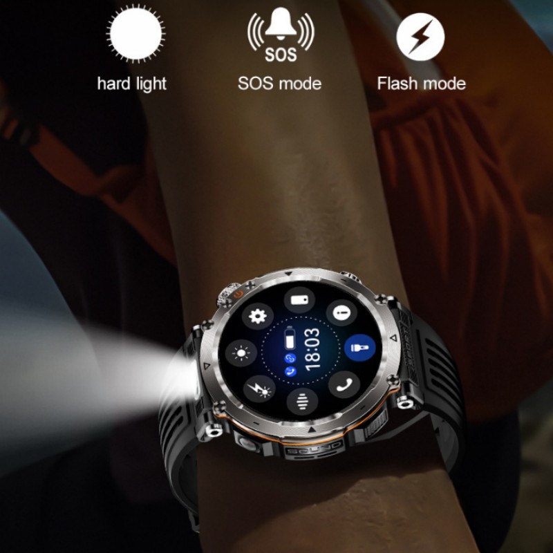Jam Tangan Pintar Pria dengan  - Outdoor Lighting Remote Control ulasan dan harga