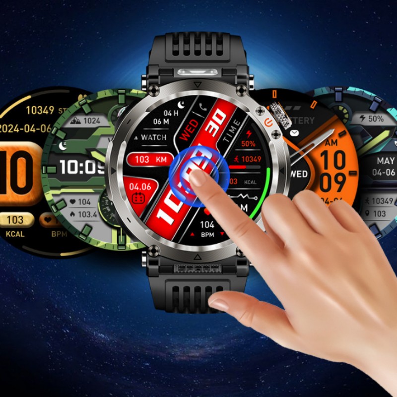 Jam Tangan Pintar Pria dengan  - Outdoor Lighting Remote Control ulasan dan harga