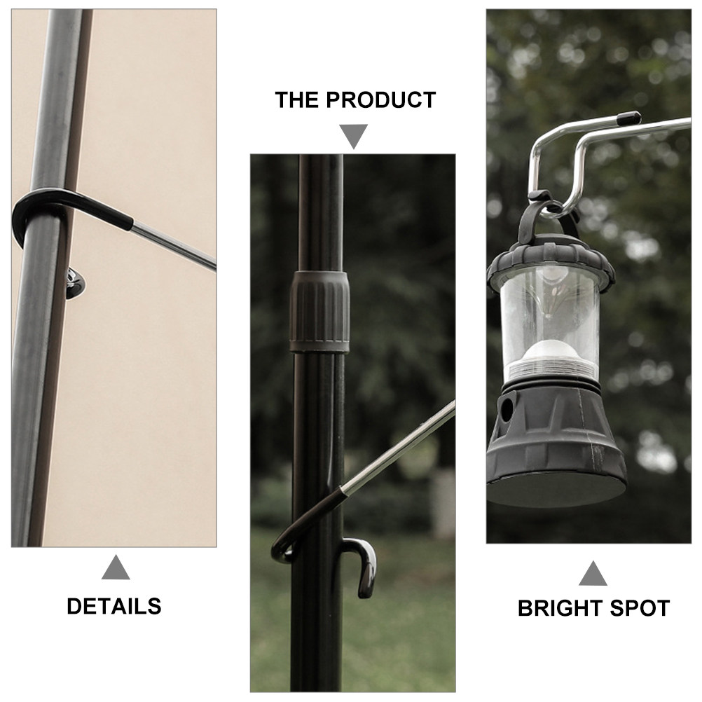 2 Buah Kait Lampu Anti Selip u - Outdoor Lighting Hooks ulasan dan harga