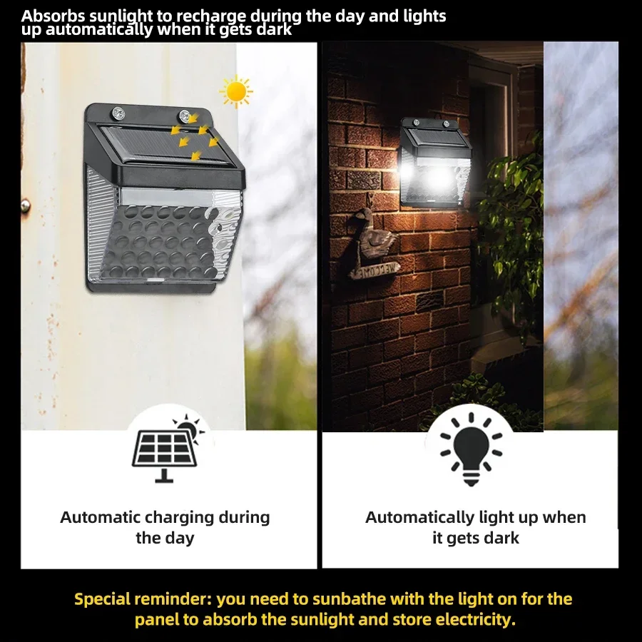 Lampu LED Tenaga Surya Sensor  - Outdoor Lighting Garden ulasan dan harga