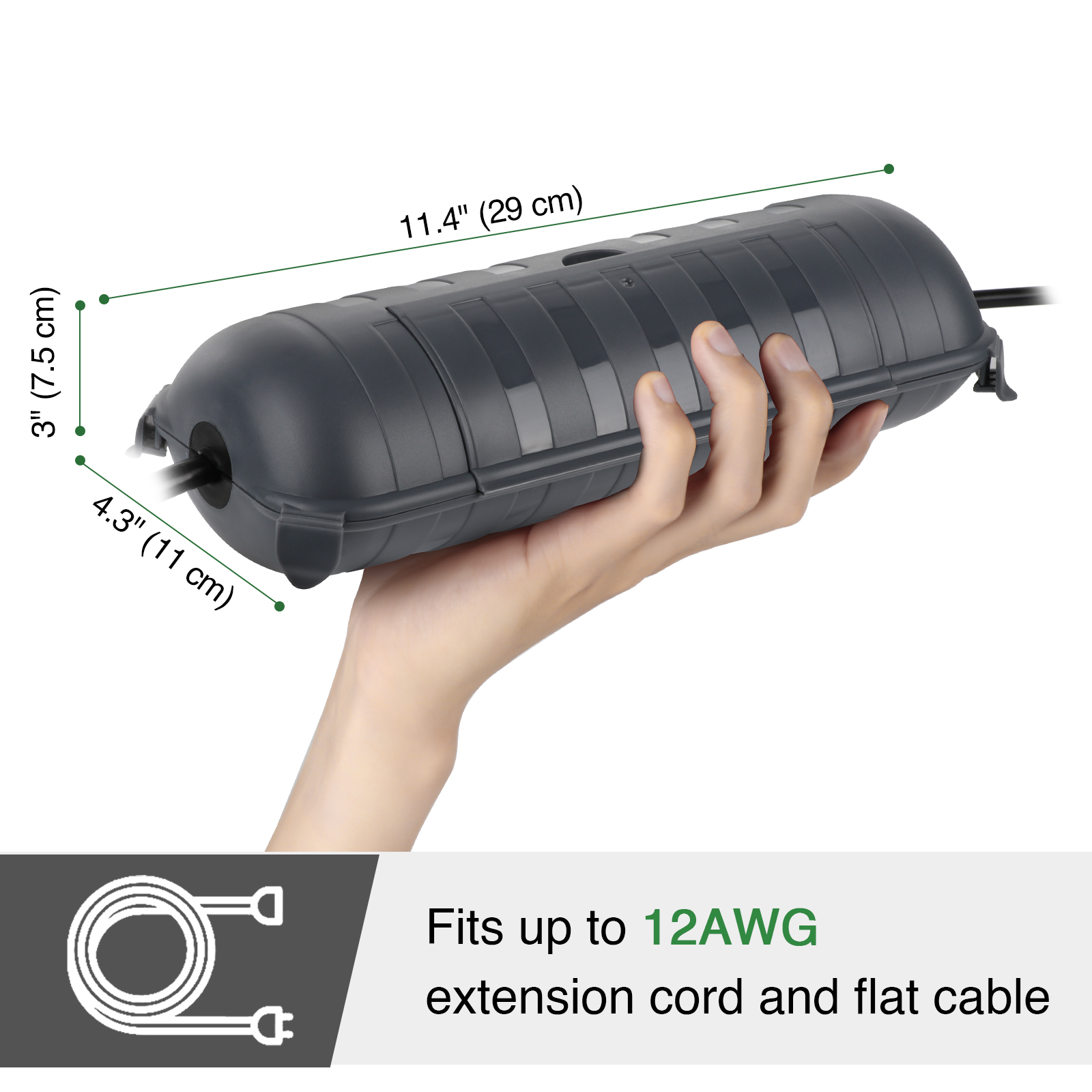 Penutup Kabel Kotak Listrik Lu - Outdoor Lighting Extension Cable ulasan dan harga