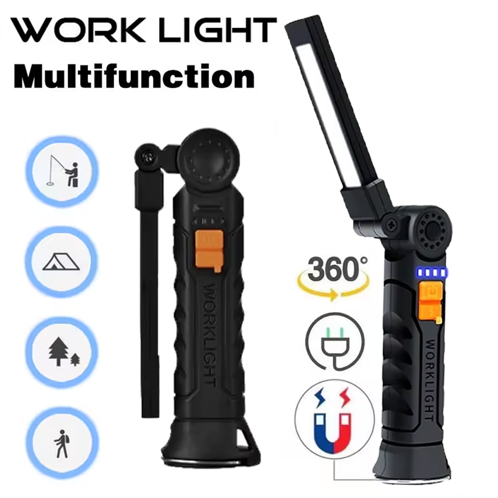 Senter LED COB Portabel Senter - Outdoor Lighting Types ulasan dan harga