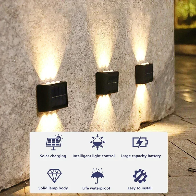 Lampu Dinding Tenaga Surya COB - Outdoor Lighting Garden ulasan dan harga