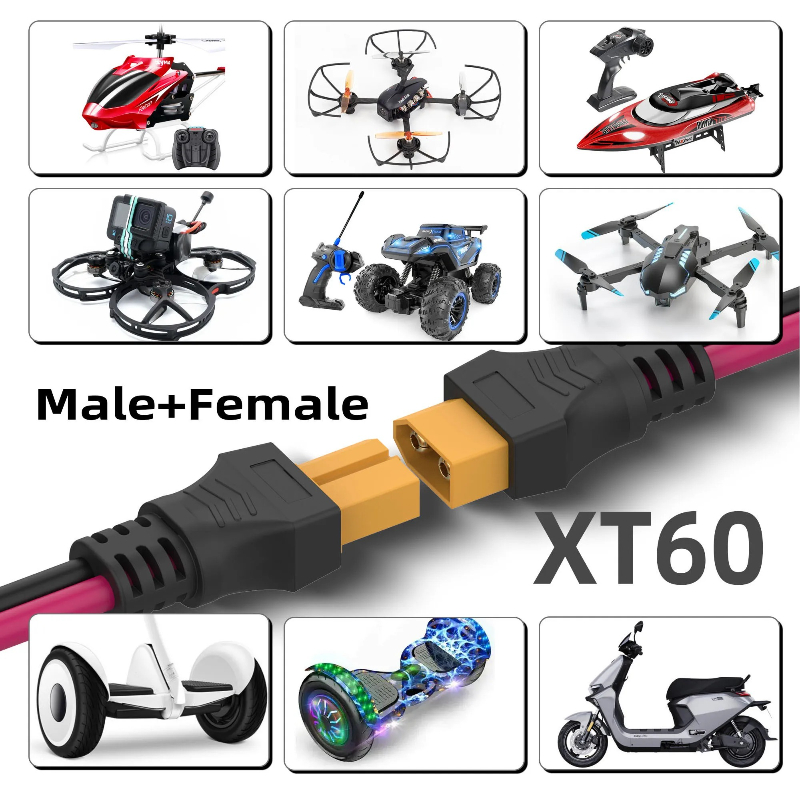 Kabel Ekstensi XT60 12AWG XT60 - Outdoor Lighting Extension Cable ulasan dan harga