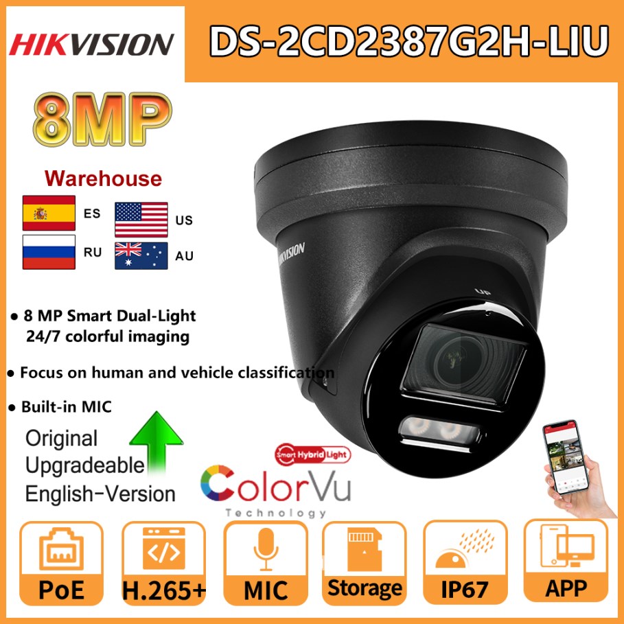 Hikvision kamera IP 8MP DS-2CD - Outdoor Lighting Under Roof ulasan dan harga