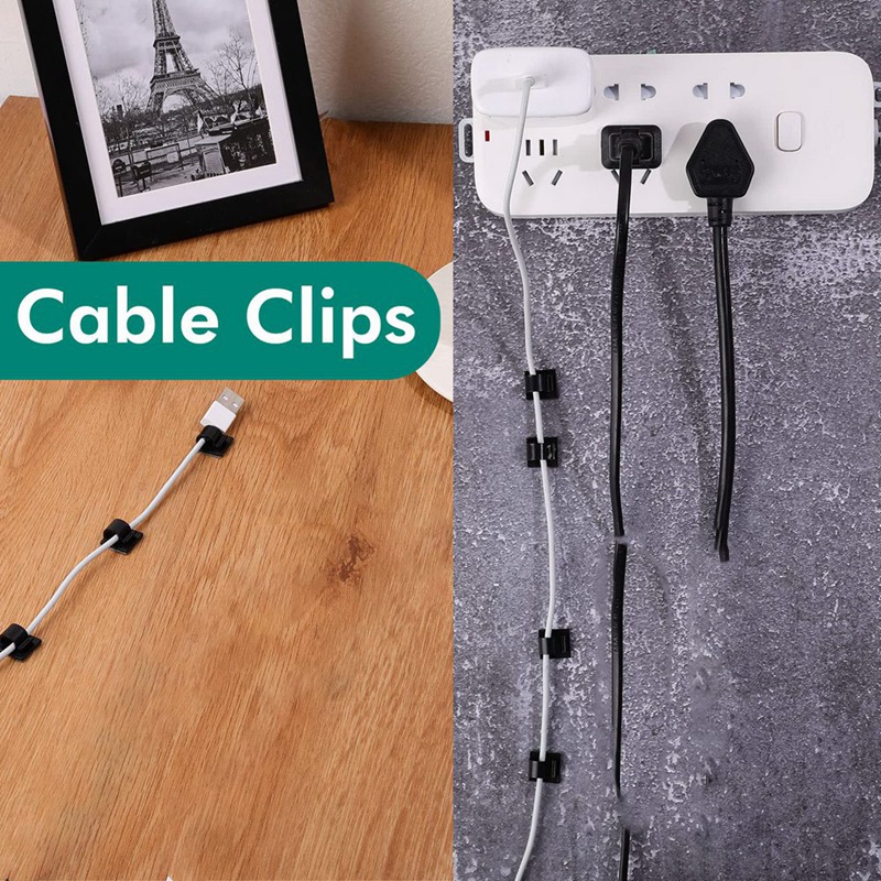 50 Buah Klip Kabel Mini Pengai - Outdoor Lighting Hooks ulasan dan harga