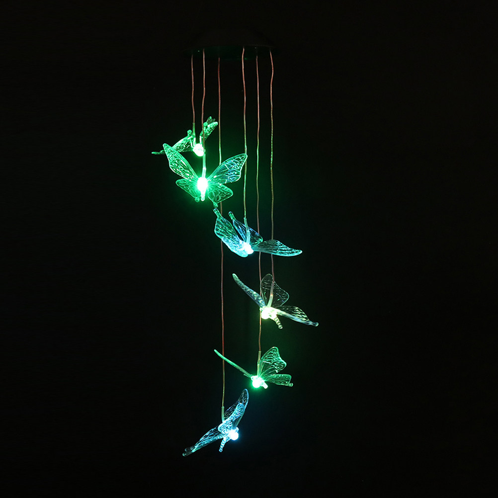 Lampu Lonceng Angin Tenaga Sur - Color Changing Outdoor ulasan dan harga