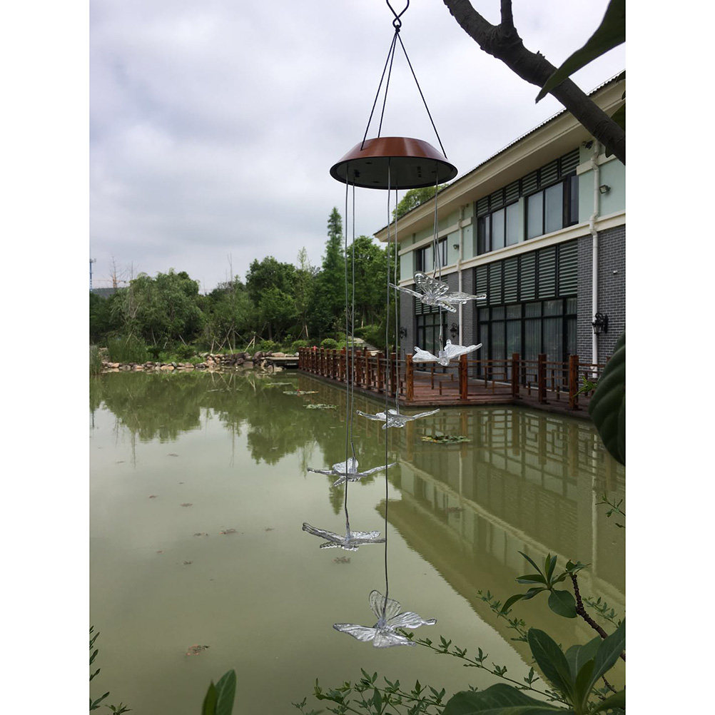 Lampu Lonceng Angin Tenaga Sur - Color Changing Outdoor ulasan dan harga