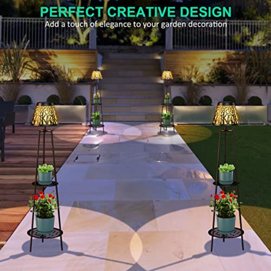 2 Paket Lampu Lantai Tenaga Su - Outdoor Lighting Garden ulasan dan harga