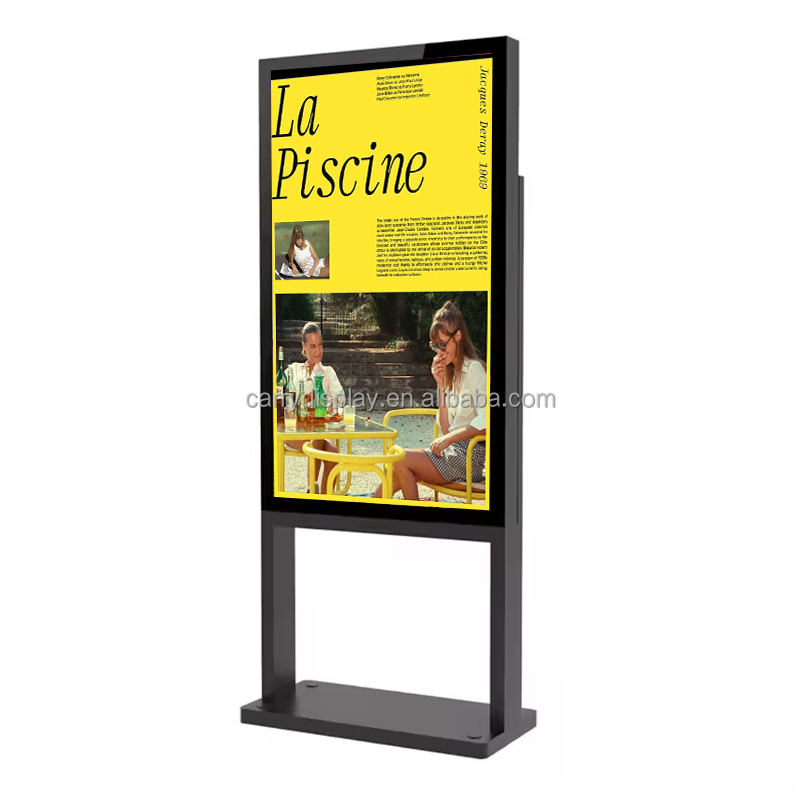 Pemutar Iklan LCD Aluminium Te - Color Changing Outdoor ulasan dan harga