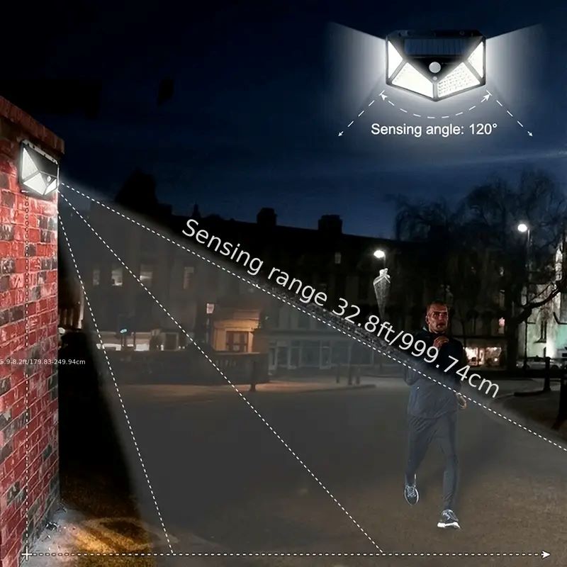 Lampu Taman Tenaga Surya 100LE - Outdoor Lighting Garden ulasan dan harga
