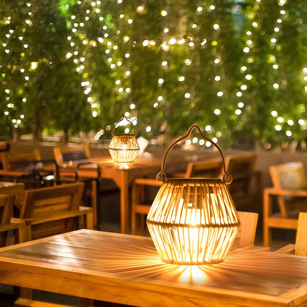 Lampu Rotan Tenaga Surya Tahan - Outdoor Lighting Garden ulasan dan harga