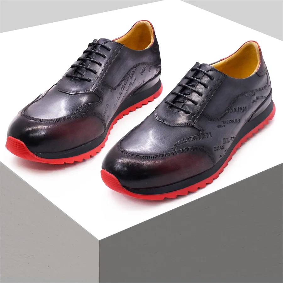 Sepatu Kets Kulit Kualitas Tin - Color Changing Outdoor ulasan dan harga