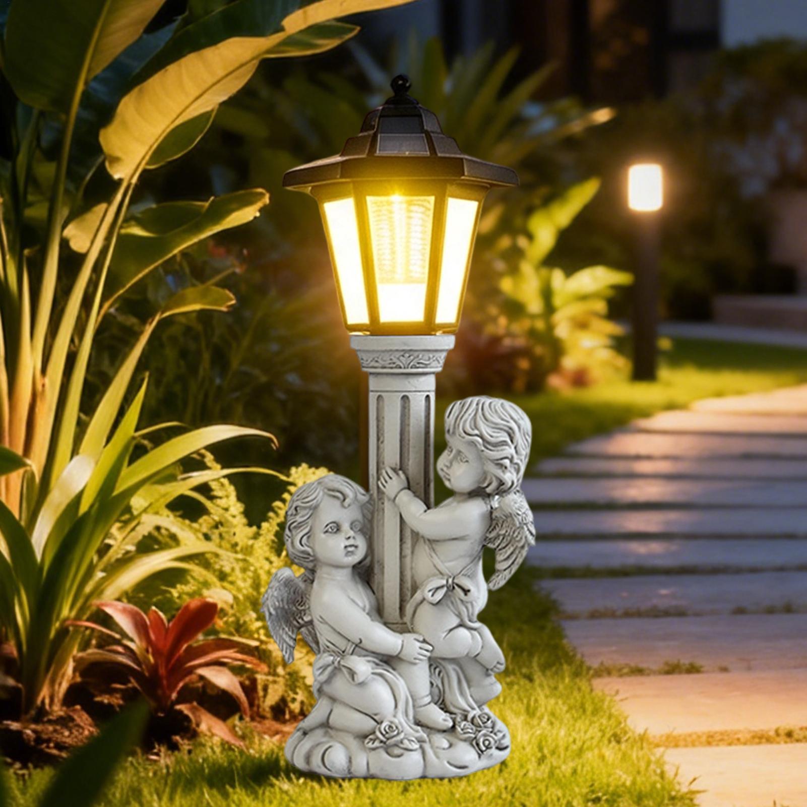 Patung Taman Menyala Otomatis  - Outdoor Lighting For Home ulasan dan harga