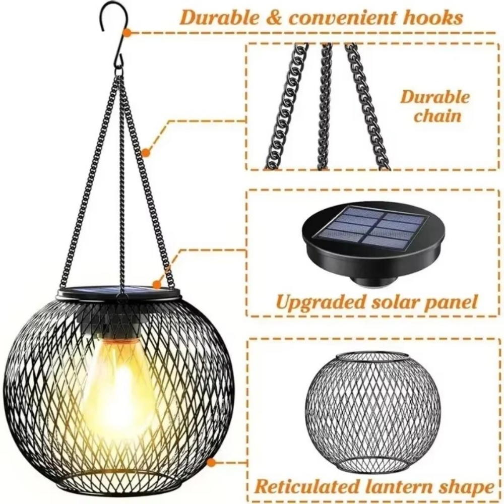Lentera Surya Seni Besi untuk  - Outdoor Lighting Traditional ulasan dan harga